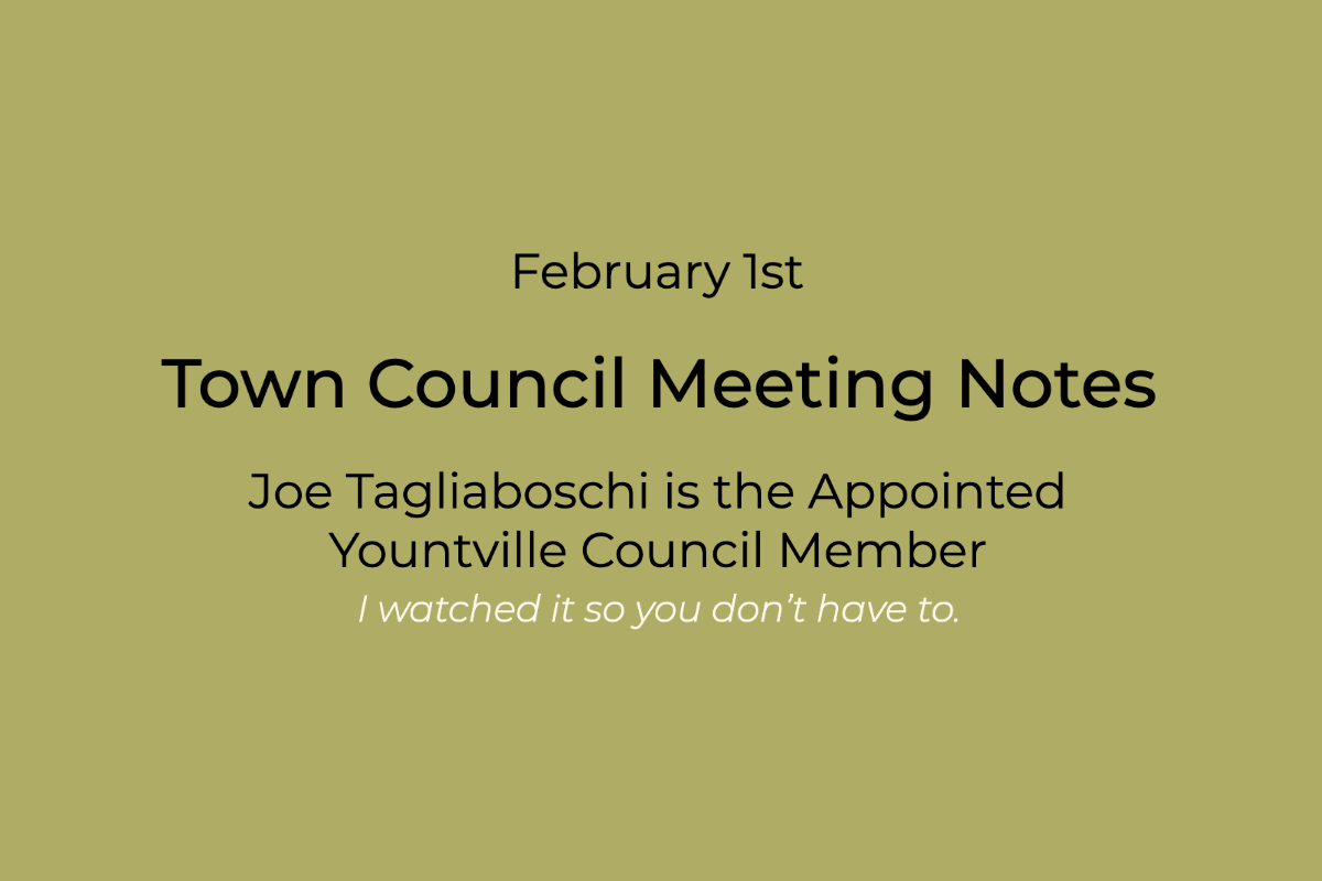 Town Council Notes Graphic